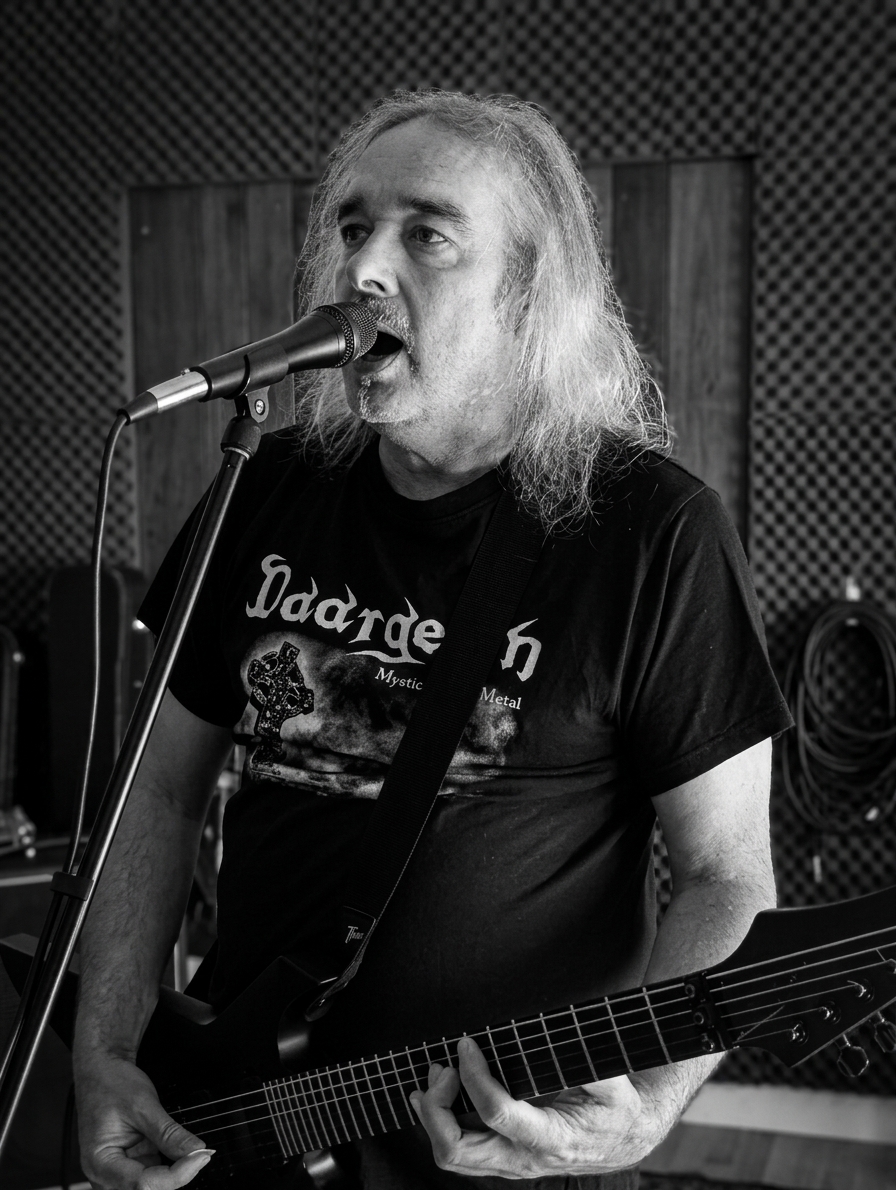 Ingo - Gitarre und Gesang bei Daargesin